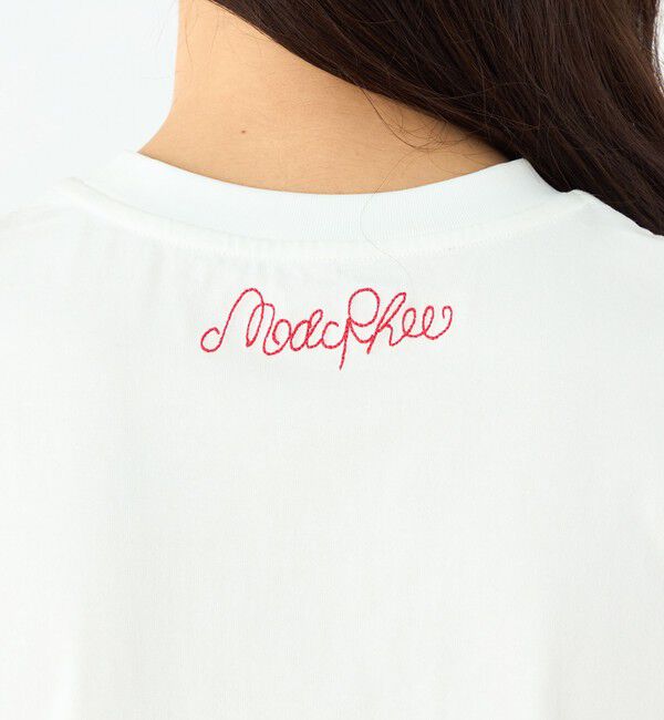 MACPHEE「ボタニカルエンブロイダリー ノースリーブプルオーバー」|タンクトップ|