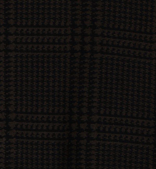 TOMORROWLAND MENS「TOMORROWLAND tricot チェック柄 コットンハーフスリーブ ニット」|ニット・セーター|