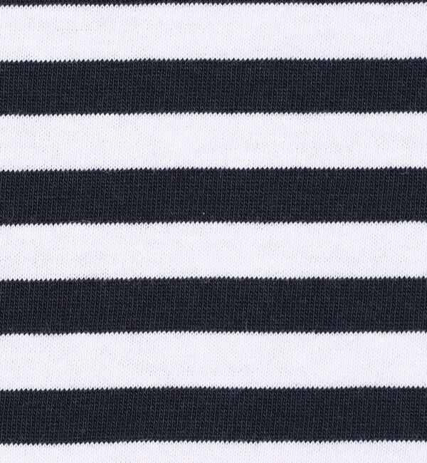 TOMORROWLAND GOODS「Leminor ハーフスリーブボーダーカットソー」|Tシャツ・カットソー|