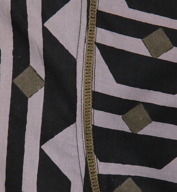 TOMORROWLAND MENS「インド コットン ブロックプリント ハーフスリーブシャツ」|シャツ・ブラウス|