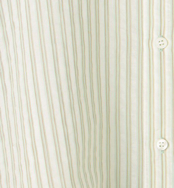 GALERIE VIE「コットンシルクオーガンジー ワイドバランスシャツ」|シャツ・ブラウス|