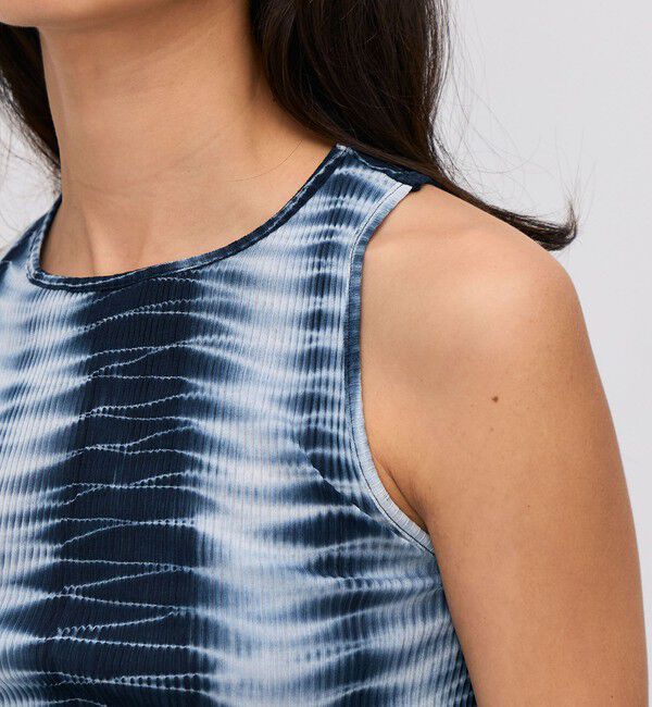 BACCA「プリーツコットン タンクトップカットソー」|タンクトップ|