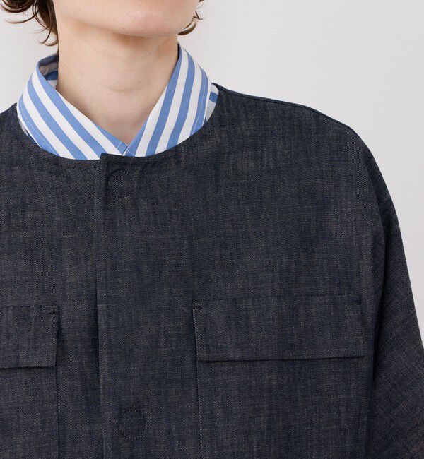 GALERIE VIE「ステイブルーデニム リラックスフィットジャケット」|デニムジャケット|