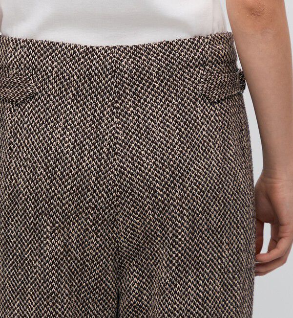 BACCA「ライトツイード ハイウエストストレートパンツ」|その他|