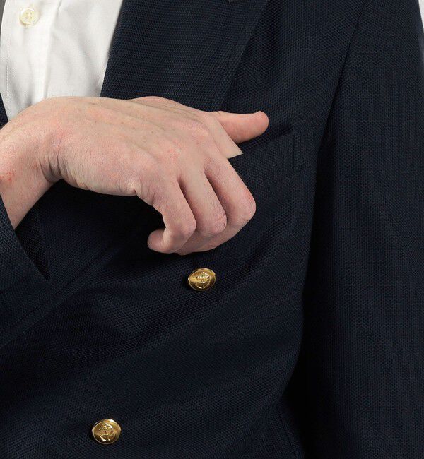 TOMORROWLAND MENS「コットン ダブルブレステッド 6Bジャケット DONDI」|テーラードジャケット|