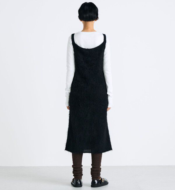 Edition「アルパカシャギーワンピース」|ワンピース|