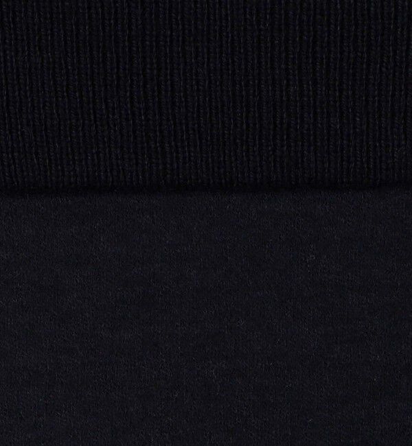 MACPHEE「ニットコンビジャージー クルーネックプルオーバー」|Tシャツ・カットソー|