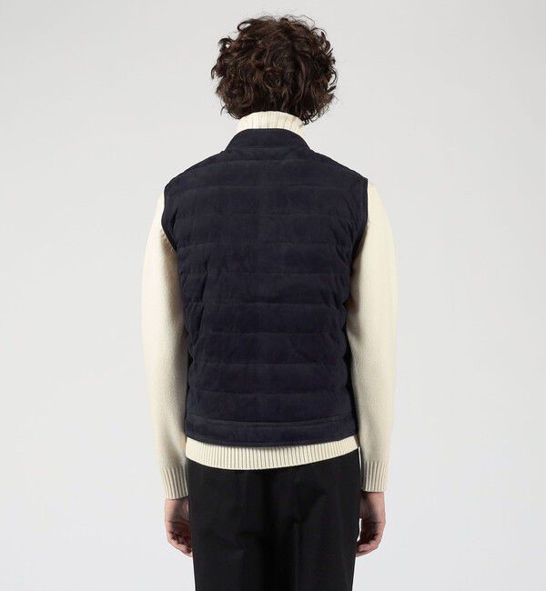 TOMORROWLAND MENS「【別注】EMMETI JURI スエード ダウンベスト」|ダウンベスト・ベスト|