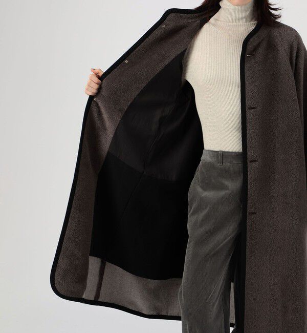 GALERIE VIE「スーリーアルパカ ロングコート」|その他|