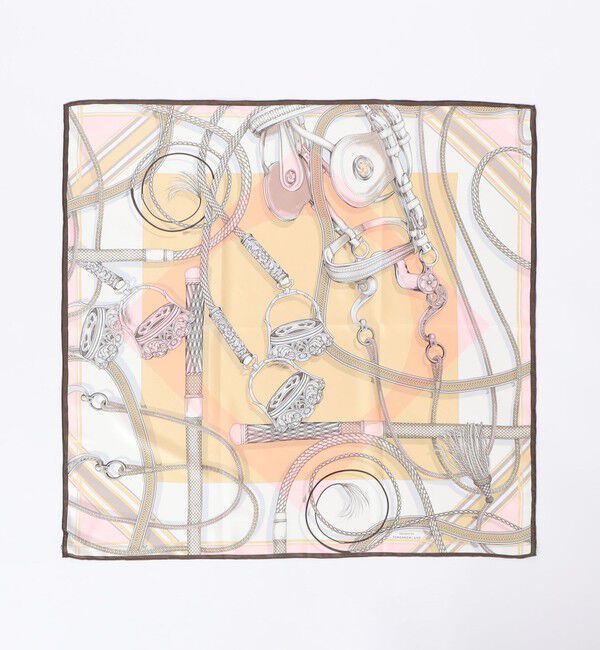 TOMORROWLAND GOODS「【別注】manipuri  CLASSIC BELT シルクスカーフ」|バンダナ・スカーフ|