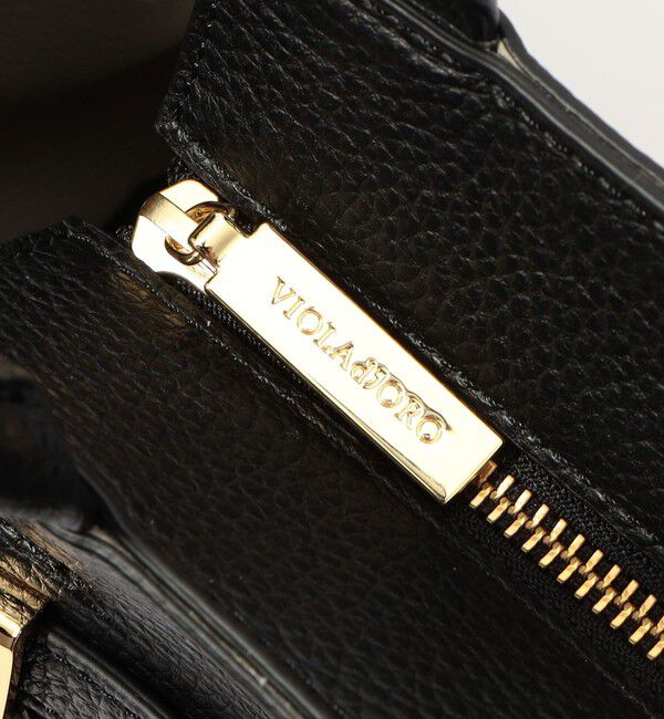 TOMORROWLAND GOODS「VIOLAd'ORO イタリアンWフェイスレザーミニトートバッグ」|トートバッグ|