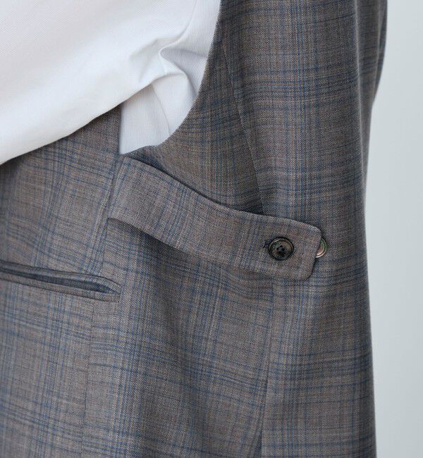 TOMORROWLAND collection「ZELANDER NATURAL STRETCH Vカラージレ」|ベスト・ジレ|