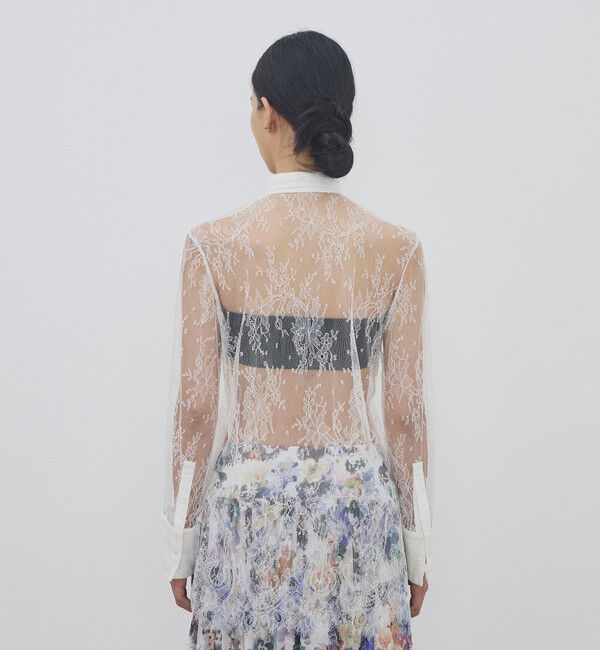 DES PRES「フレンチレース チュニックブラウス」|シャツ・ブラウス|
