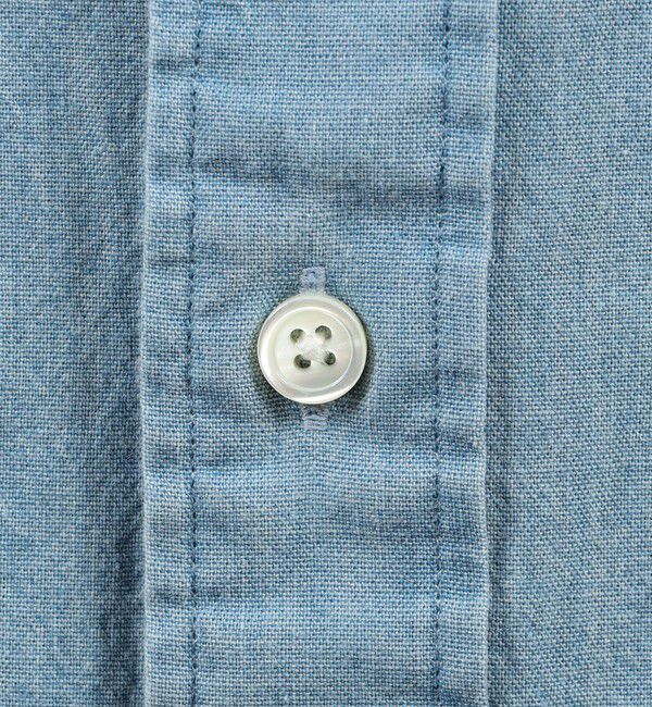 TOMORROWLAND MENS「コットンダンガリー ダブルポケットシャツ CANCLINI」|シャツ・ブラウス|