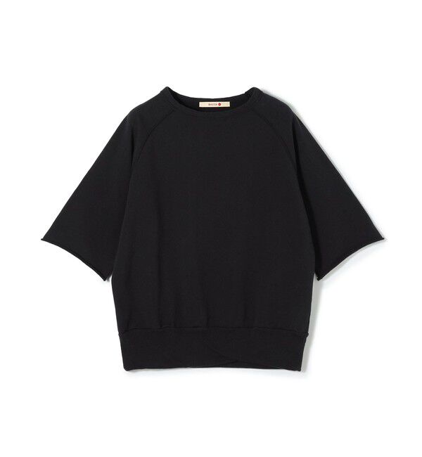 BACCA「ソフトコットン ハーフスリーブプルオーバー」|スウェット・ジャージ|17 ダークグレー