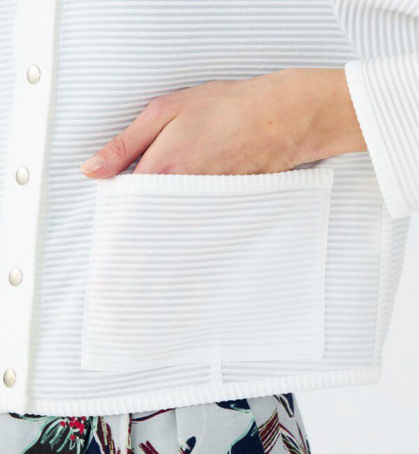 Ballsey「ドライボーダージャージー ショートカーディガン」|カーディガン|