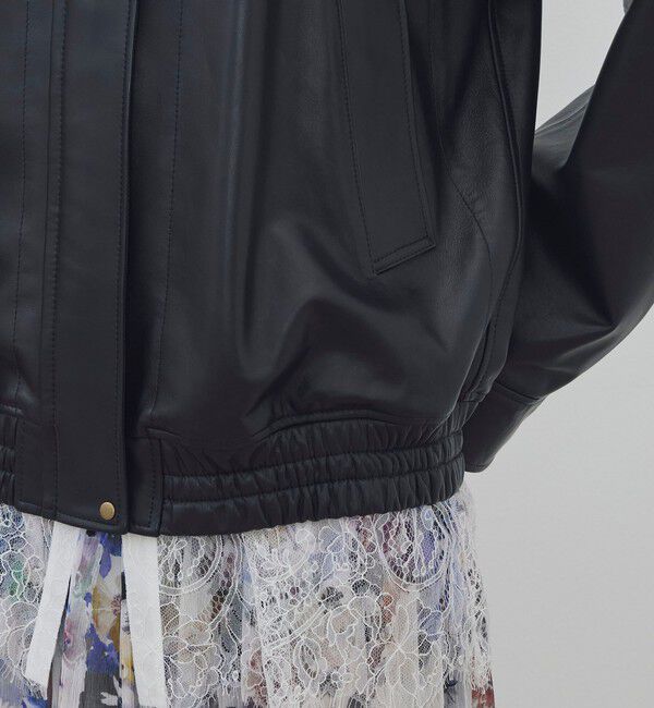 DES PRES「ラムレザー バイカーブルゾン」|ブルゾン・スタジャン|