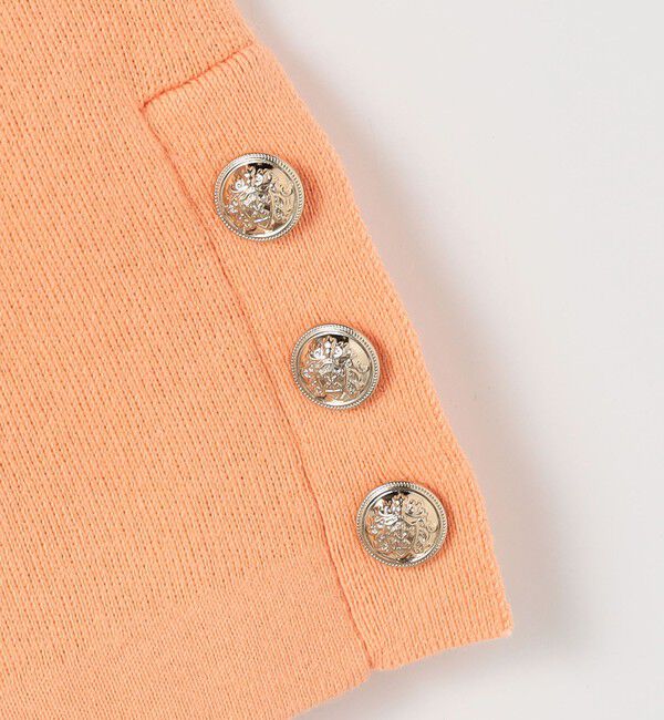 CABaN「コットンカシミヤ Vカラーレスカーディガン」|カーディガン|