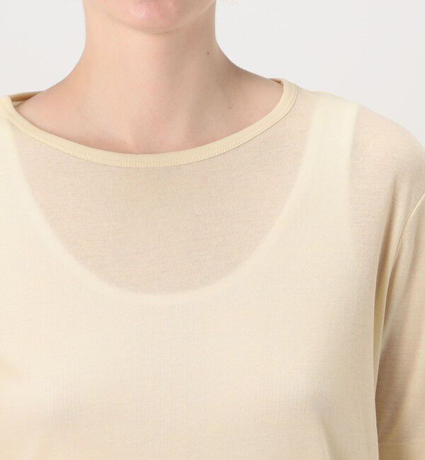 MACPHEE「シアージャージー ハーフスリーブプルオーバー」|Tシャツ・カットソー|