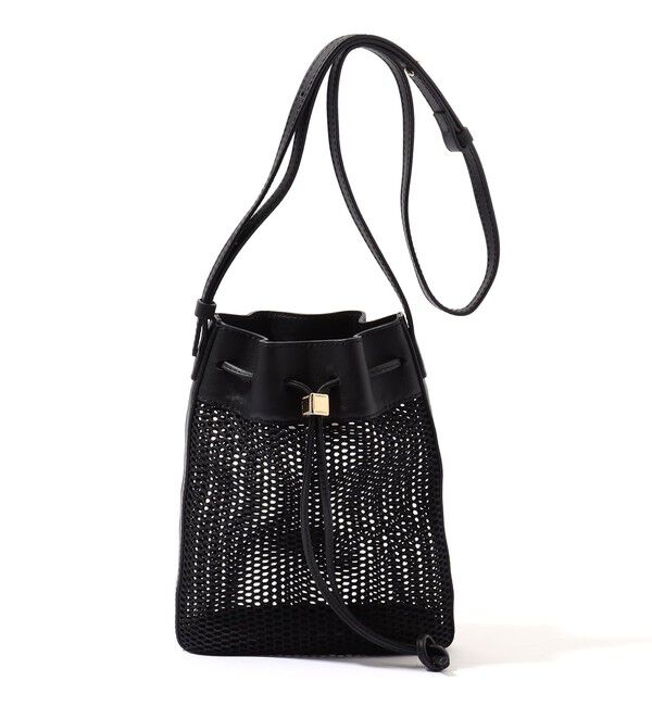 TOMORROWLAND GOODS「 LORISTELLA LIA メッシュショルダーバッグ」|ショルダー・メッセンジャー|19 ブラック