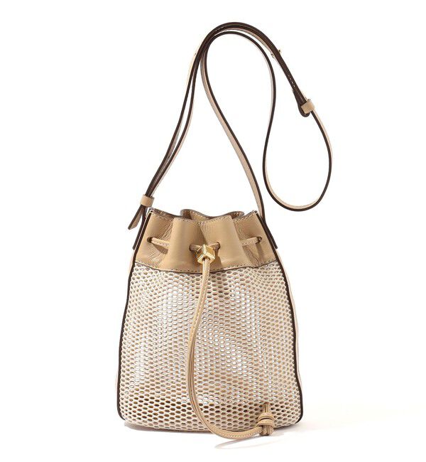 TOMORROWLAND GOODS「 LORISTELLA LIA メッシュショルダーバッグ」|ショルダー・メッセンジャー|43 ベージュ