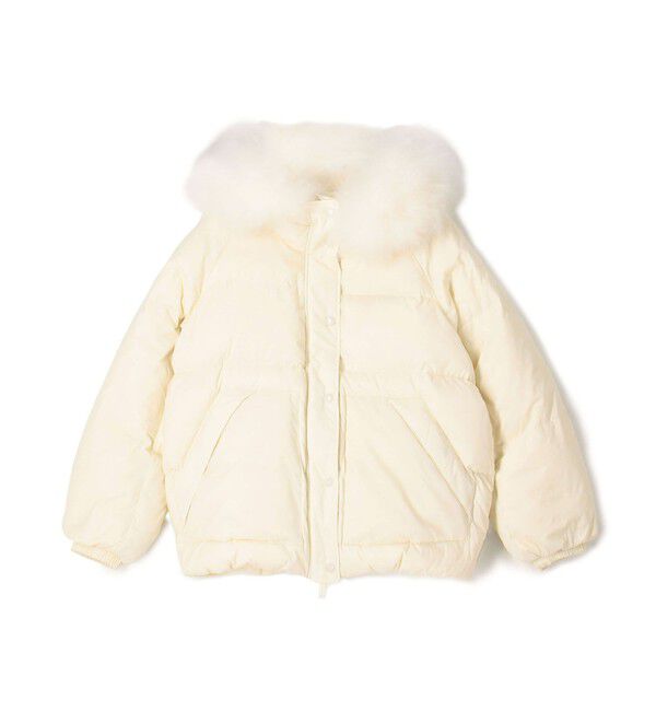 TOMORROWLAND BUYING WEAR「YVES SALOMON DOUDOUNE ダウンジャケット」|ダウン|11 ホワイト