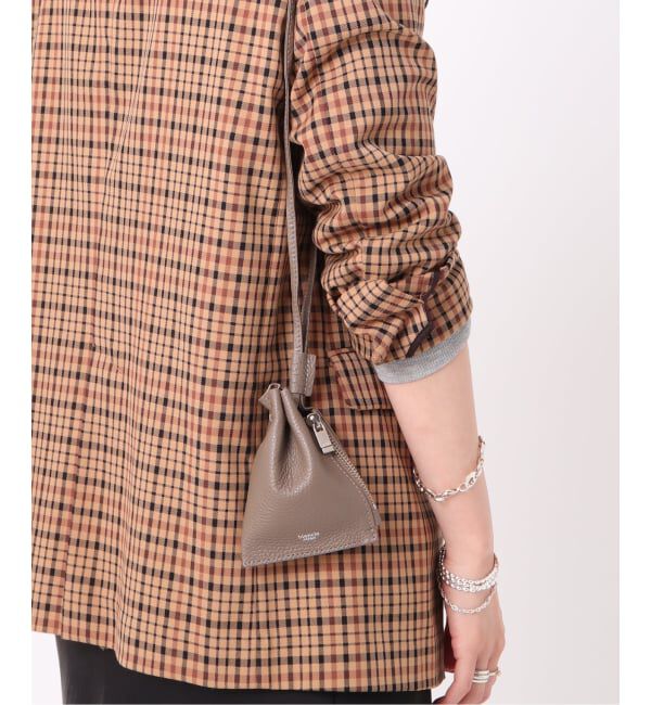  「【blancle/ ブランクレ】S.LETHER Minimini zip draw」|ショルダー・メッセンジャー|