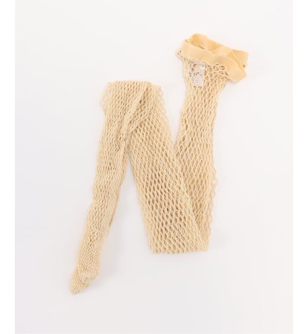  「babaco FISHNET TIGHTS BA02-SK2：タイツ」|ソックス|ナチュラル