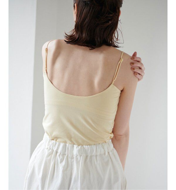 EMILYWEEK「《追加》オーガニックコットン混 ストレッチブラキャミソール」|インナー|