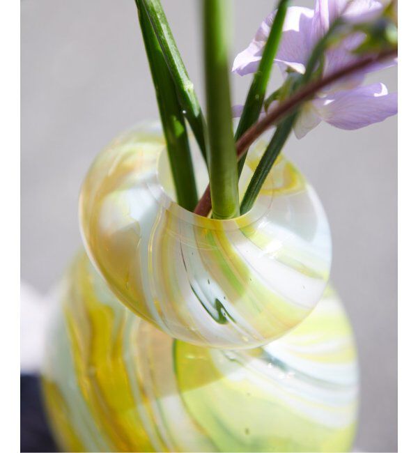 journal standard Furniture「FLOWER VASE 2 MARBLE 花器　花瓶　フラワーベース」|その他|