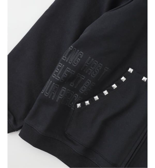 JOINT WORKS「PLAYHOUR /プレイアワー P Logo Studs Zip Hoodie」|スウェット・ジャージ|