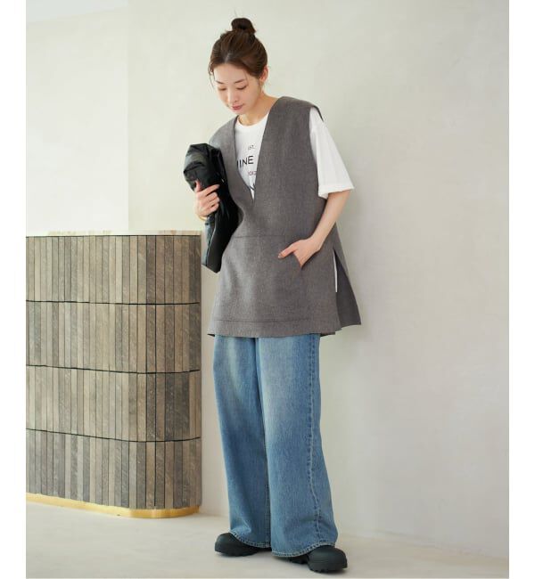 Plage「《追加》WO オーバーベスト」|ベスト・ジレ|