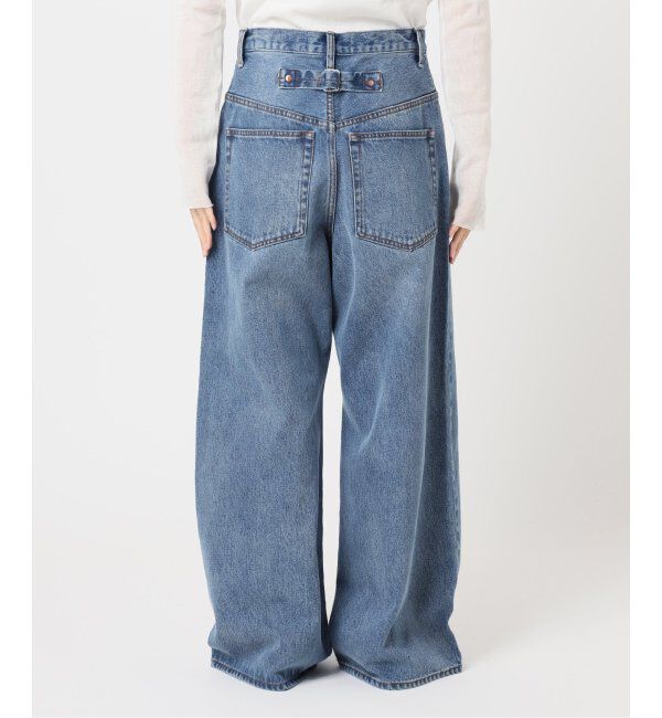 Plage「CINCH BACK DENIM パンツ」|デニム|