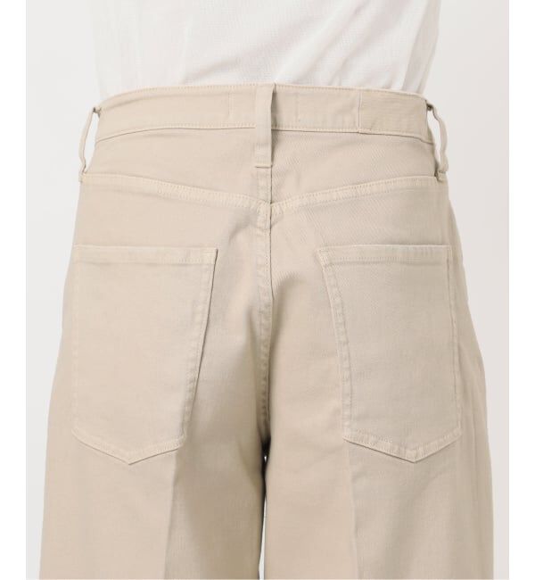 Plage「Healthy denim / ヘルシーデニム 別注 WIDE デニムパンツ(ベージュ)」|デニム|