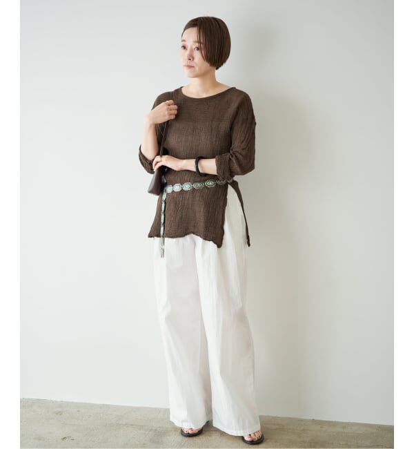 Plage「《予約》LES ATELIERS FRANCAIS DE CONFECTION 別注 SLIT ブラウス」|シャツ・ブラウス|
