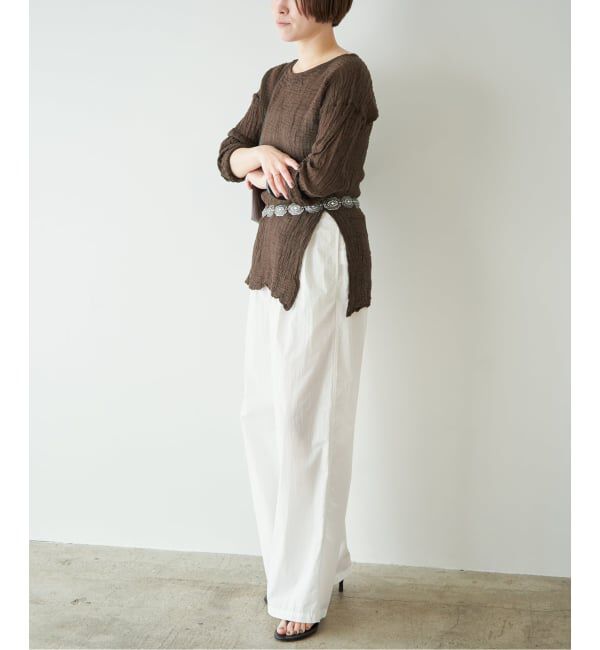 Plage「《予約》LES ATELIERS FRANCAIS DE CONFECTION 別注 SLIT ブラウス」|シャツ・ブラウス|