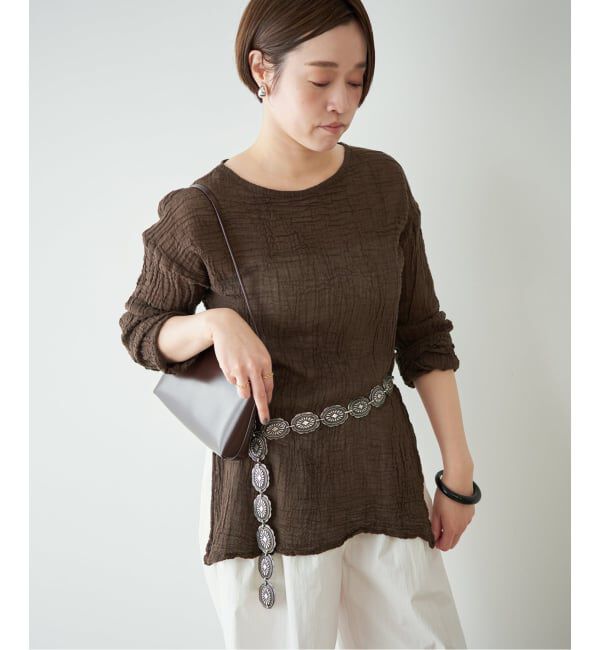 Plage「《予約》LES ATELIERS FRANCAIS DE CONFECTION 別注 SLIT ブラウス」|シャツ・ブラウス|