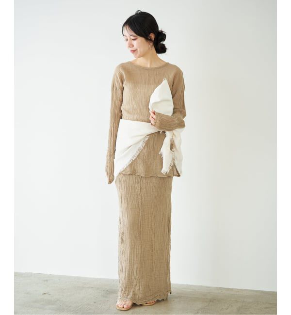 Plage「《予約》LES ATELIERS FRANCAIS DE CONFECTION 別注 SLIT ブラウス」|シャツ・ブラウス|
