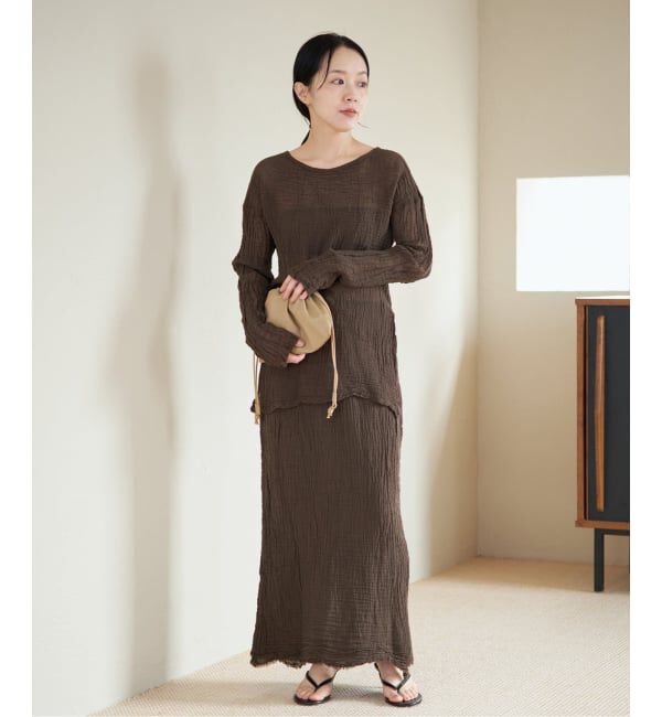 Plage「《予約》LES ATELIERS FRANCAIS DE CONFECTION 別注 SLIT ブラウス」|シャツ・ブラウス|