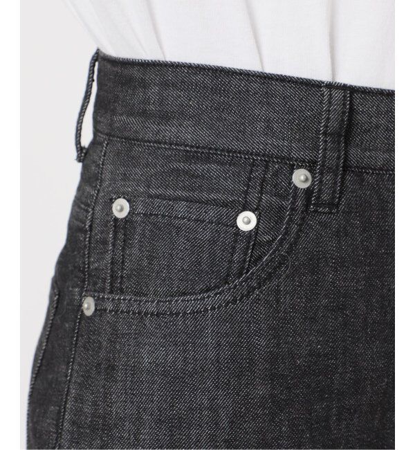 IENA LA BOUCLE「IENA LA BOUCLE ストレートカラーデニムパンツ」|デニム|