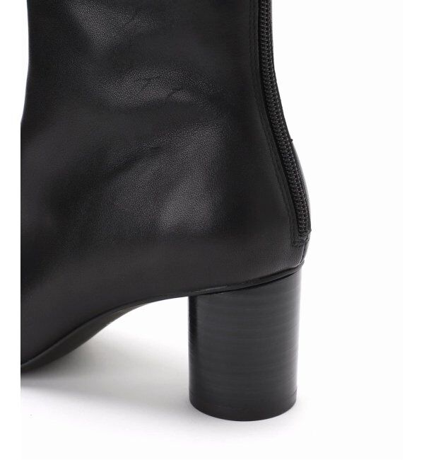 SLOBE IENA「《追加》SLOBE スクエアトゥショートブーツ」|ショートブーツ|