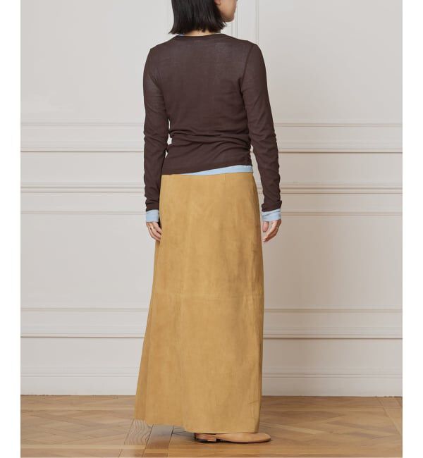 IENA LA BOUCLE「IENA LA BOUCLE ゴートスエードタイトスカート」|スカート|