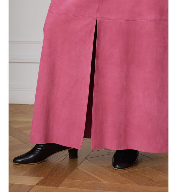 IENA LA BOUCLE「IENA LA BOUCLE ゴートスエードタイトスカート」|スカート|