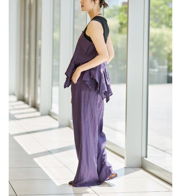 IENA LA BOUCLE「IENA LA BOUCLE リネンブロードイージーパンツ」|その他|