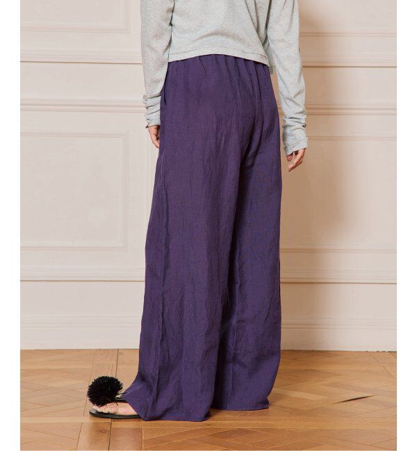 IENA LA BOUCLE「IENA LA BOUCLE リネンブロードイージーパンツ」|その他|