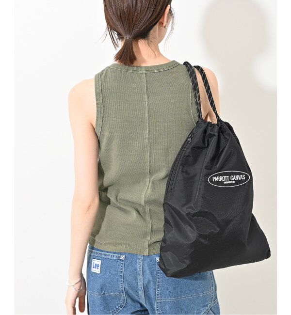 SLOBE IENA「コットンテレコアメスリ」|タンクトップ|