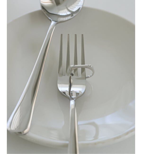 SLOBE IENA「unique/ユニーク SLOBE別注 ダイヤモンド2粒リング」|リング|