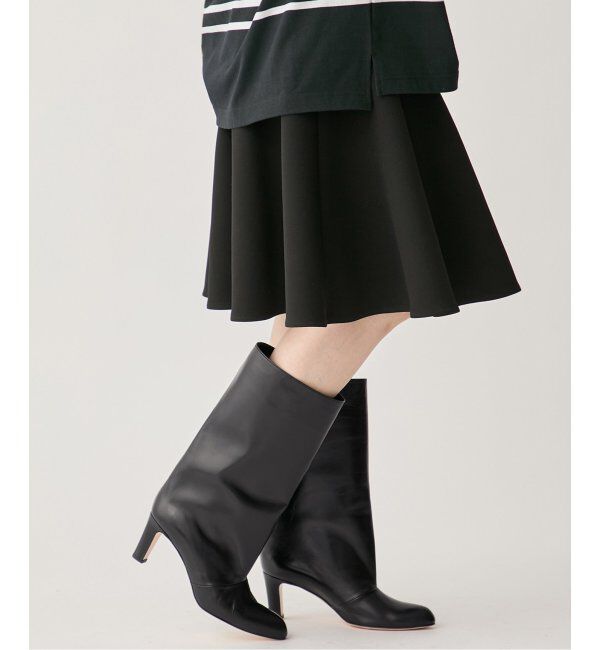 VERMEIL par iena「NEBULONI.E ネブローニ BOOT 7320」|ショートブーツ|ブラック