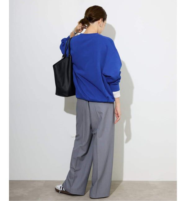 SLOBE IENA「《追加》ダブルフェイスジャージースナップカーディガン」|カーディガン|