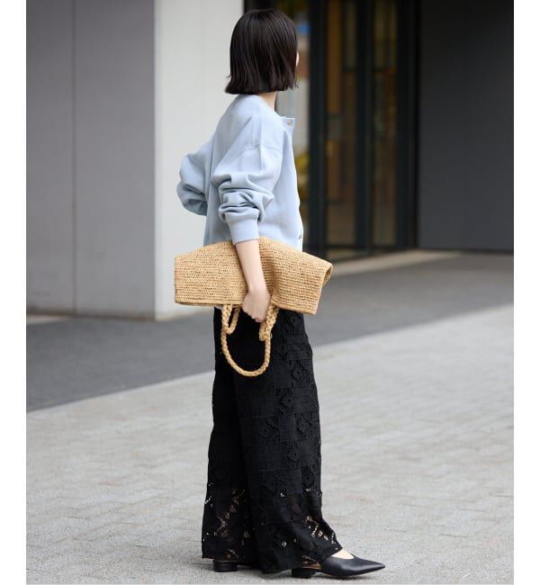 SLOBE IENA「《追加》ダブルフェイスジャージースナップカーディガン」|カーディガン|